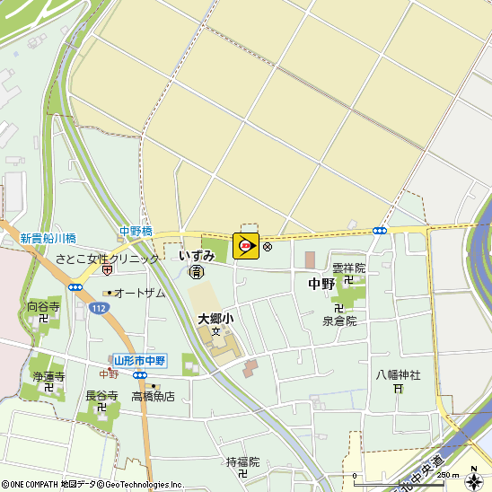 レーシングコレクション ナカノ付近の地図